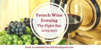 French Wine Evening Piglet French Friday Dublin