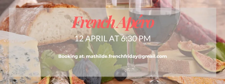 Affiche de l’apéro French Friday au Front Door à Dublin en avril 2017