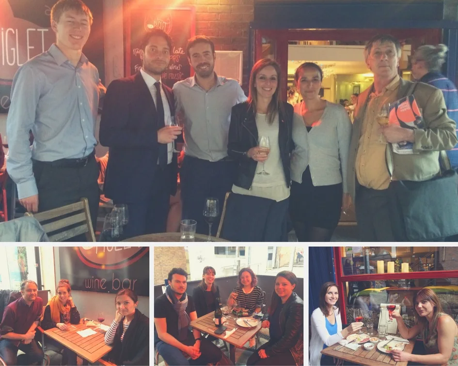 Montage de photos d’une soirée French Friday au Piglet à Dublin