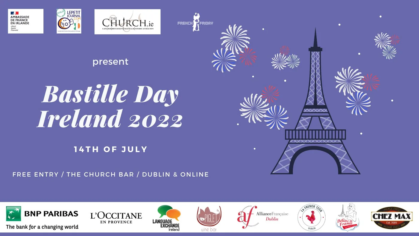 Affiche de Bastille Day Ireland 2022
