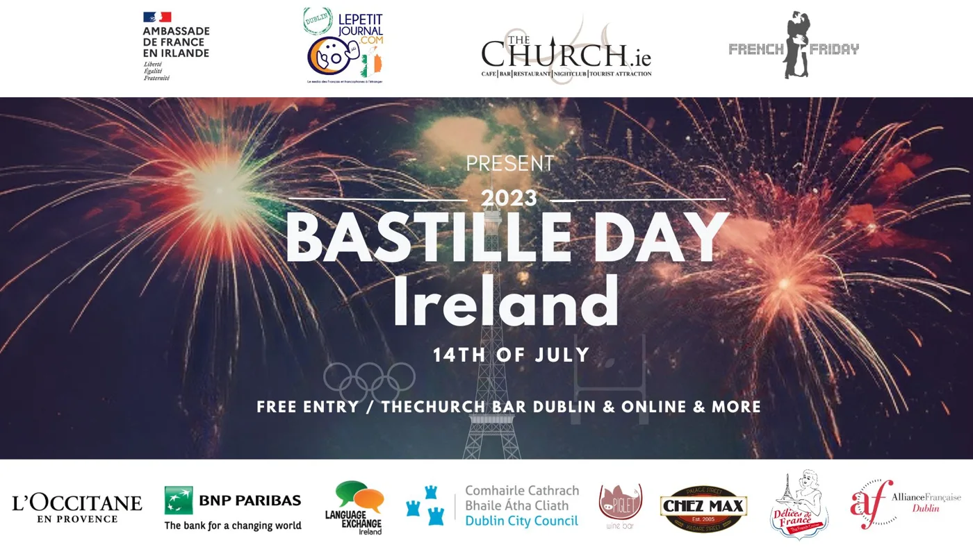 Affiche de Bastille Day Ireland 2023 à Dublin