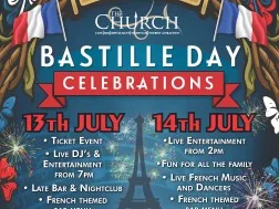 Affiche de Bastille Day 2015 à The Church à Dublin
