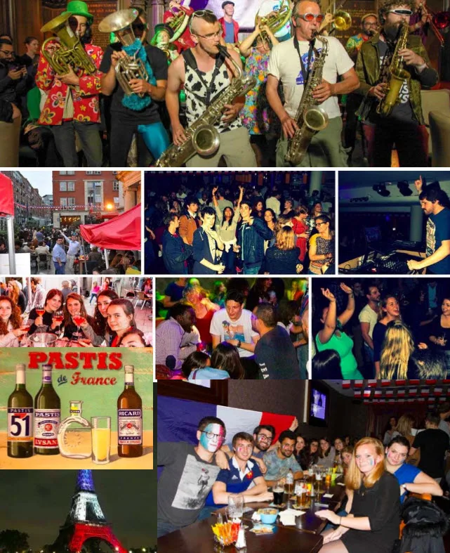 Montage des photos de Bastille Day 2016 à The Church à Dublin
